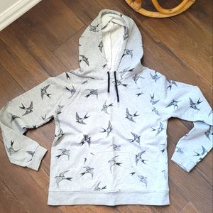 Forever 21 Bird Print Hoodie